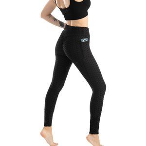 Women's High Waist Leggings Push Up Yoga Pants-Butt Lift